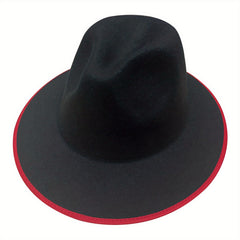 Men's Classic Trilby Fedora Hat Casual Jazz Cap