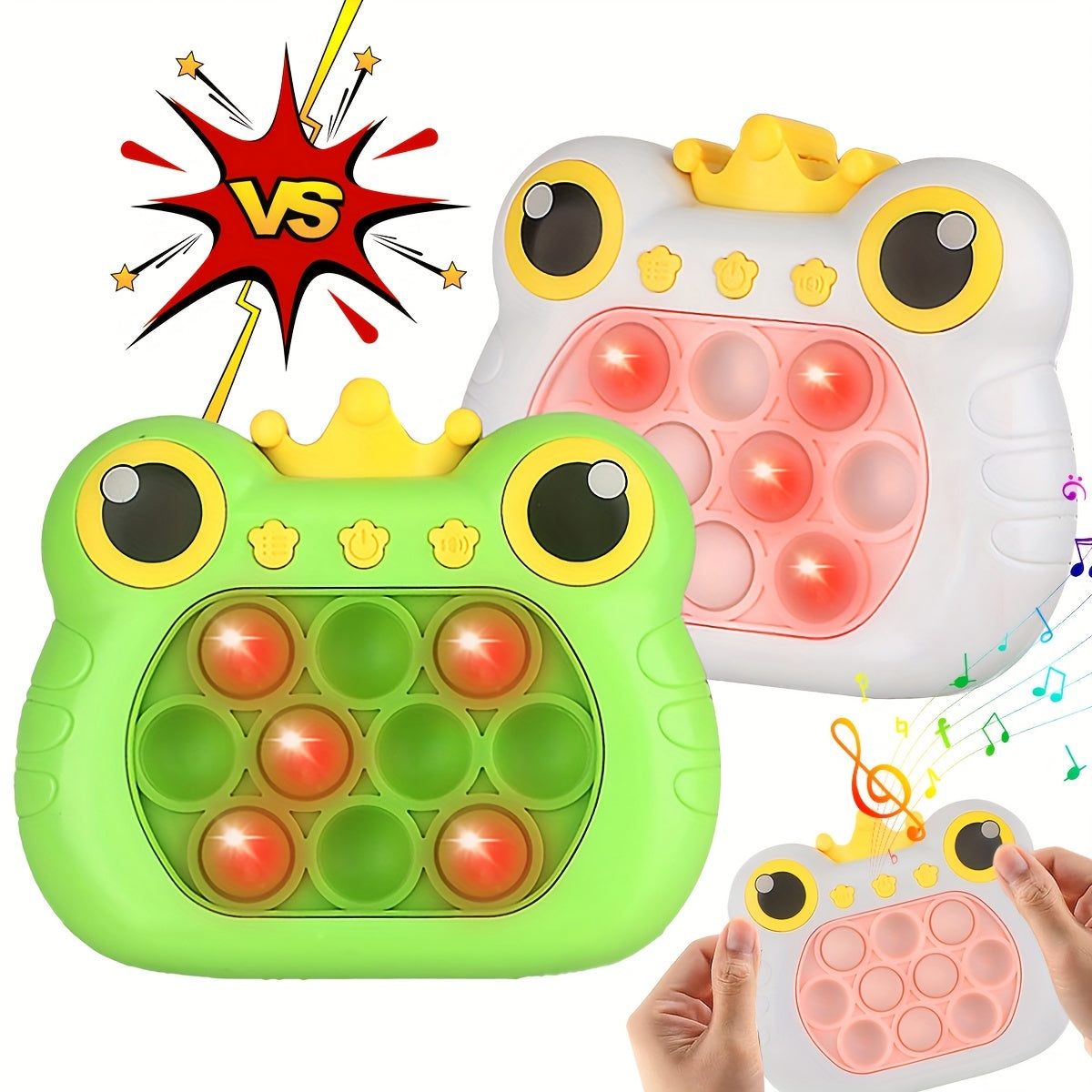 Pop Fidget Toys Handheld Game Sensory Toy For Kids Light Up Decompression Toy