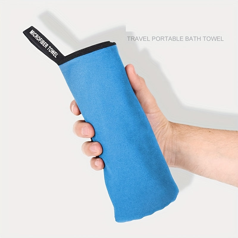Double Sided Fleece Sports Towel Microfiber Quick Drying Towel