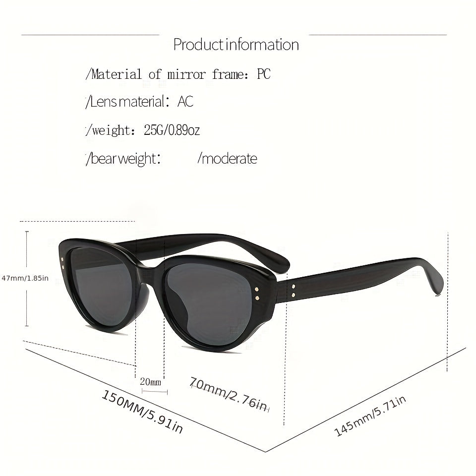 Cat Eye Sunglasses Women Retro Outdoor Shades Classic Driving Sun Glasses