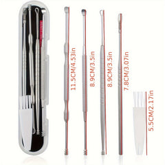 6pcs Ear Pick Set Ear Wax Removal Tool with Storage Case