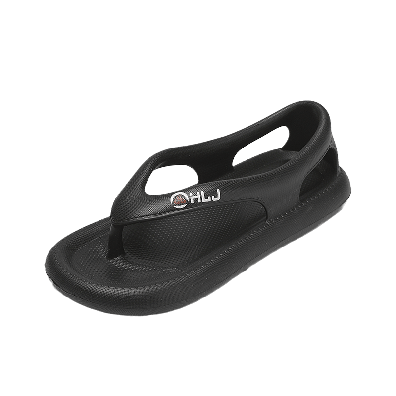 Women's Solid Sandals Casual Clip Toe Soft Sole Shoes