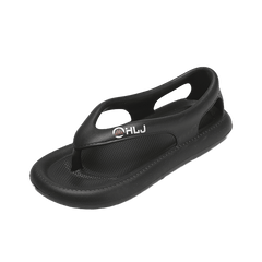 Women's Solid Sandals Casual Clip Toe Soft Sole Shoes