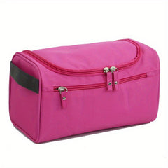 Double Zipper Cloth Storage Bag Portable Handle Mesh Packing Bag