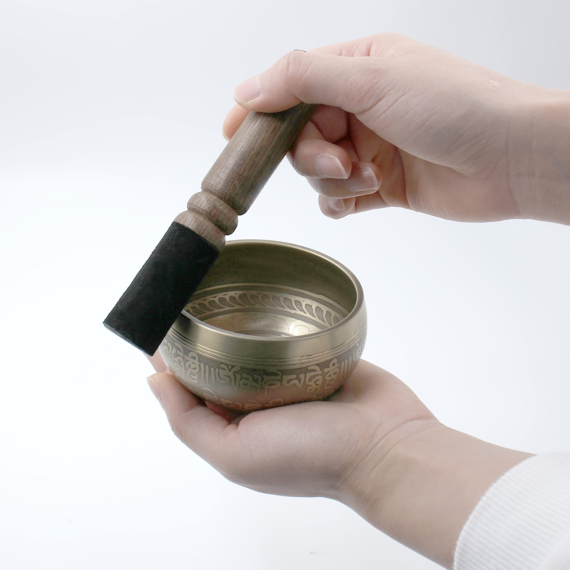 Nepal Handcrafted Singing Bowls Set for Mindfulness & Healing