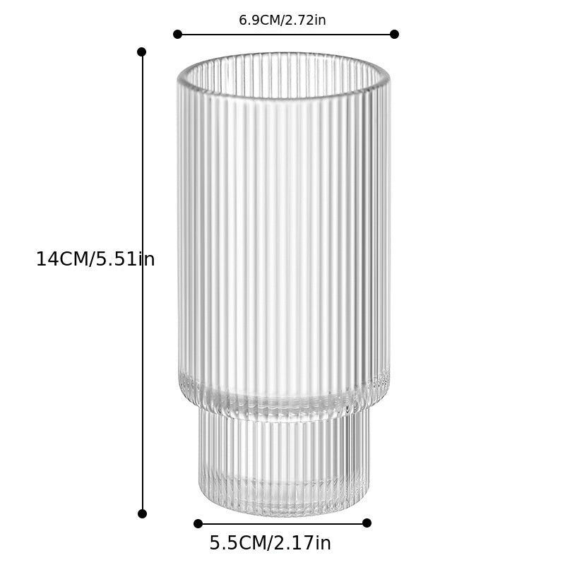 4pcs 12oz Stacking Cup Set Bamboo Lid Straws Whiskey Beer Juice Drinking
