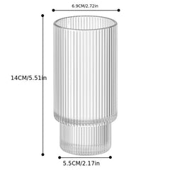 4pcs 12oz Stacking Cup Set Bamboo Lid Straws Whiskey Beer Juice Drinking