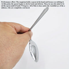2pcs Spoon Telepathy Kit Bendable Metal Trick Set
