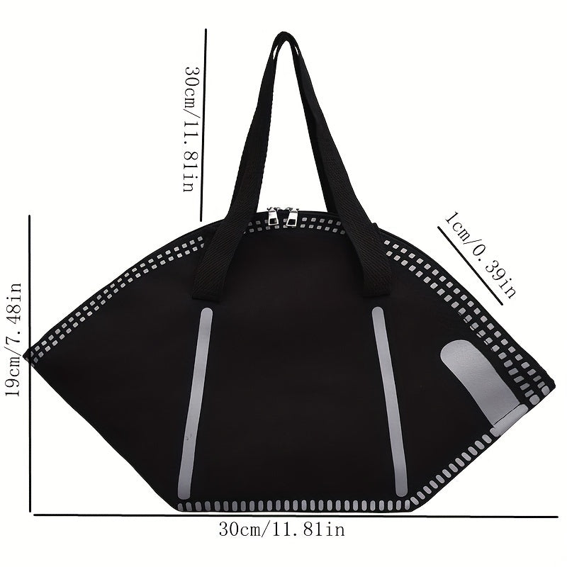 Mask Shaped Coin Purse Creative Tote Bag For Girls