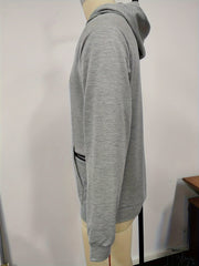 Men's Graphic Print Hoodie with Kangaroo Pocket