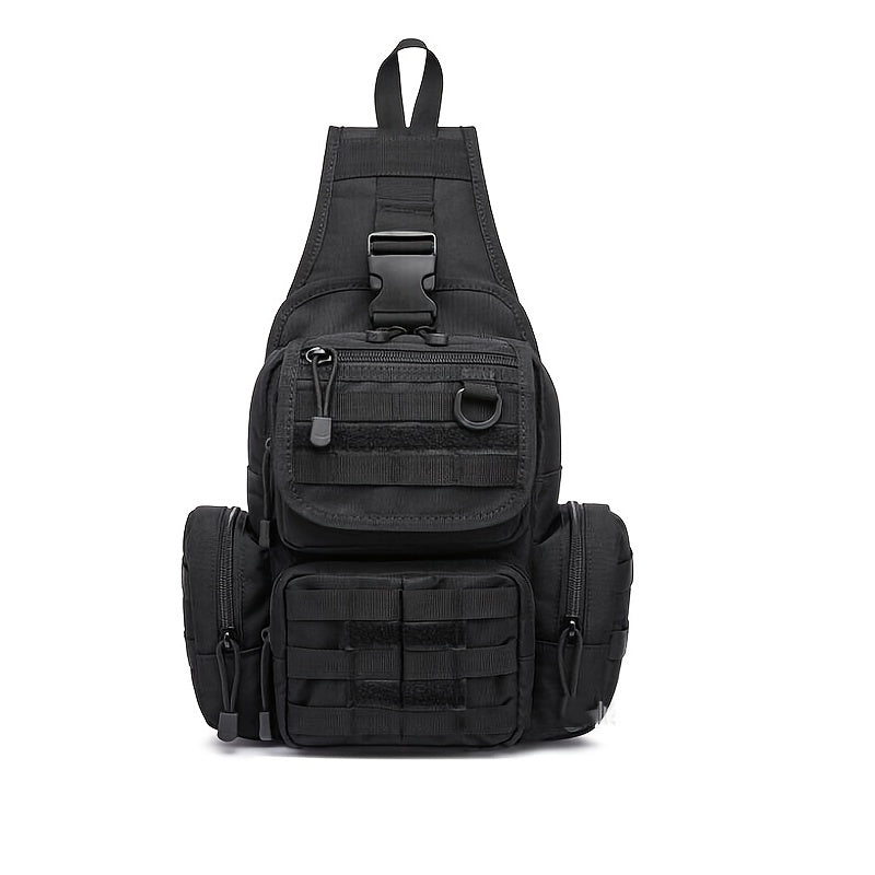Tactical Chest Sling Bag Military Backpack for Fishing