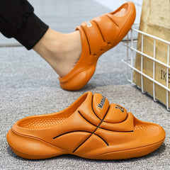 Men's Non Slip Comfortable Platform Slides