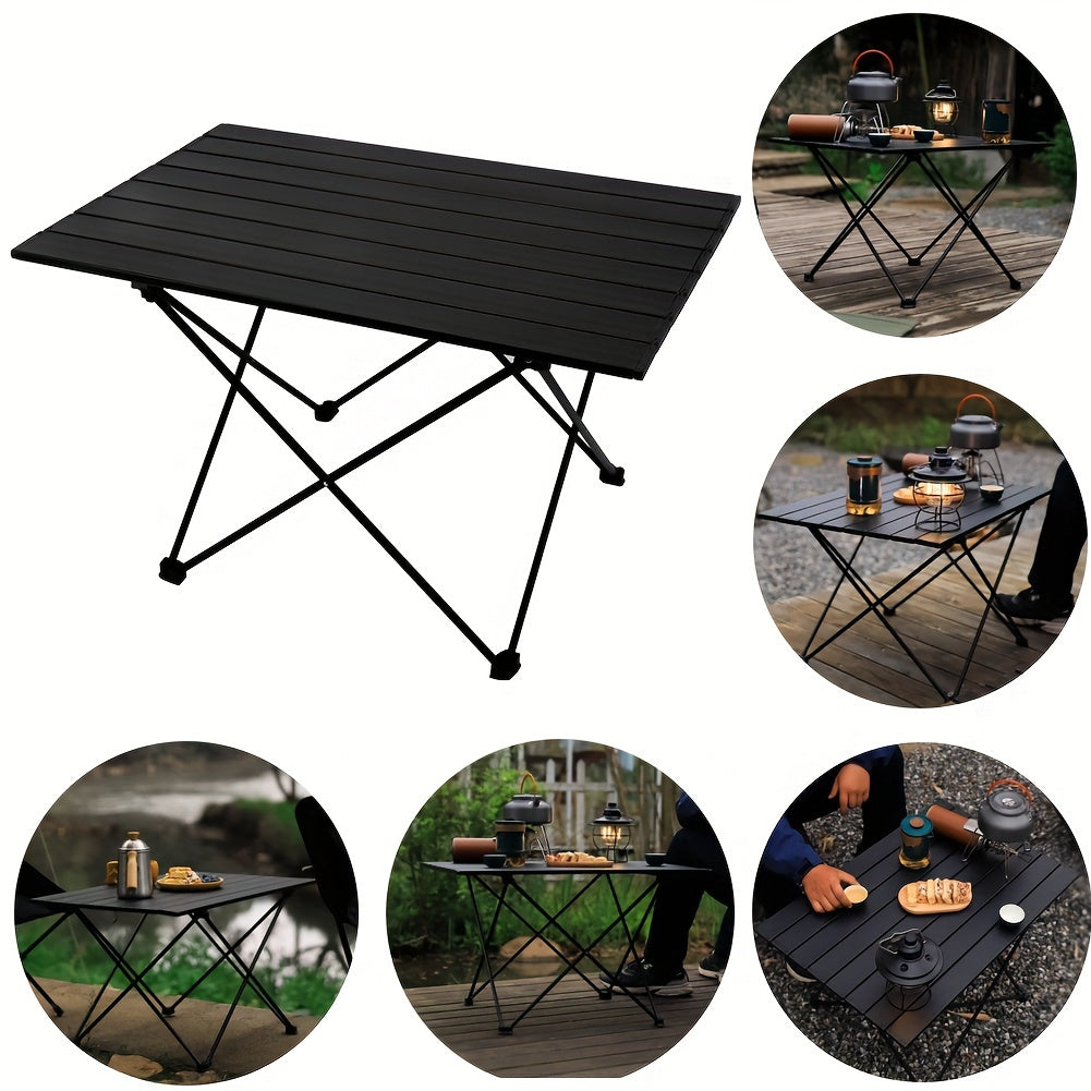 Portable Folding Aluminum Alloy Table for Outdoor Picnic Camping