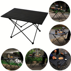 Portable Folding Aluminum Alloy Table for Outdoor Picnic Camping