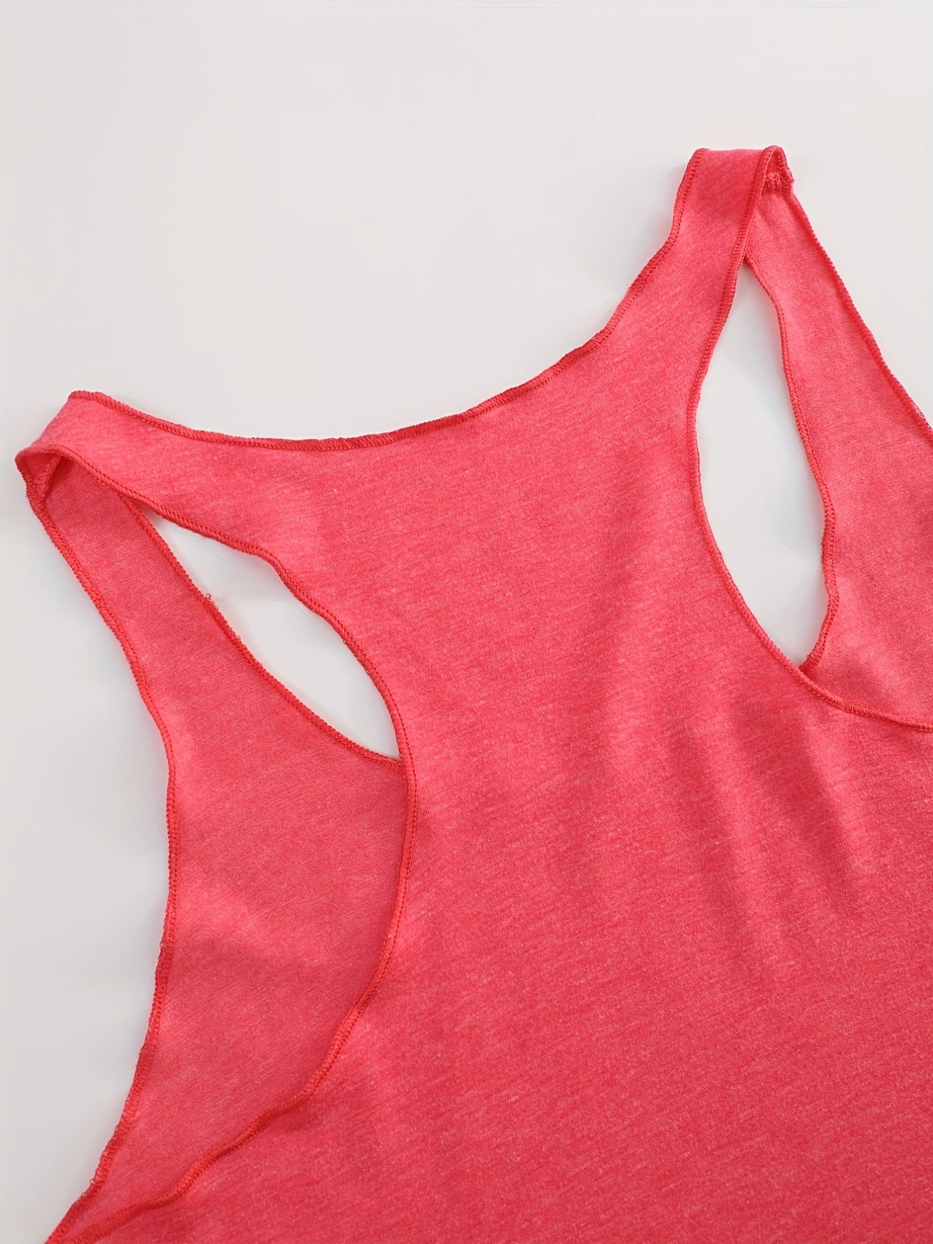 Cat & Letter Print Tank Top for Summer Women