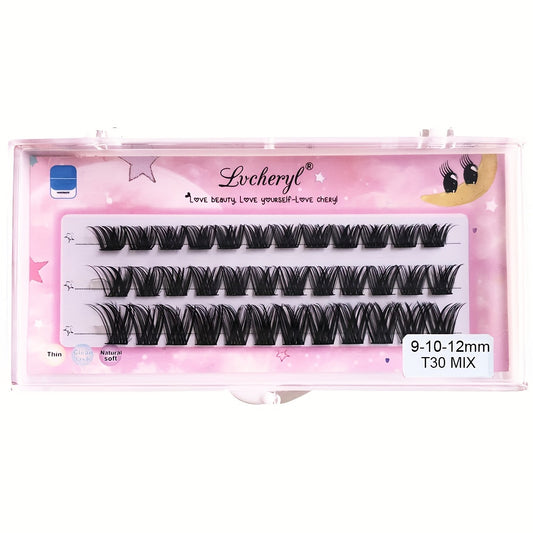 36 Pcs Lash Clusters Individual Lashes 9-14mm D Curl Wispy Extension