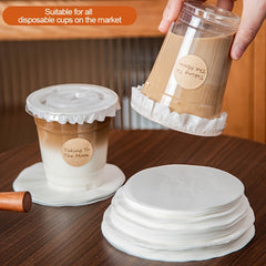 100-500pcs Leak Proof Coffee Cup Film