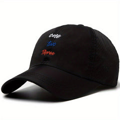 Quick Drying Mesh Baseball Cap Outdoor Sunscreen Breathable Snapback Sun Hat