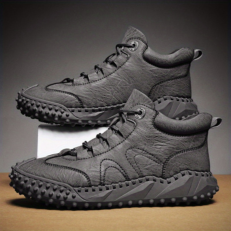 Men's Ankle Top Boots Wear Resistant Non Slip Outdoor Shoes