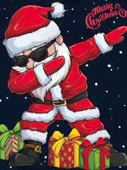 Toddler Boys Christmas Santa Hoodie & Sweatpants Set