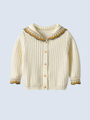 Baby Knitted Sweater Cardigan Blouse in Various Colors