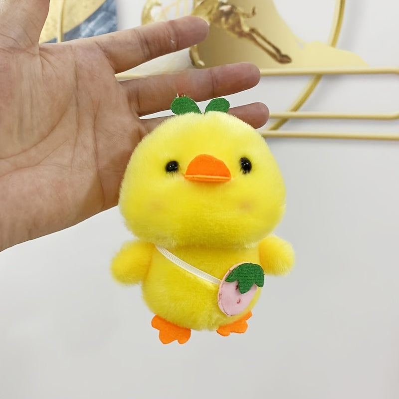 Yellow & Green Duckling Plush Doll Stuffed Animal Gift