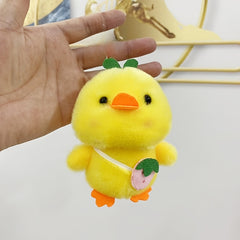 Yellow & Green Duckling Plush Doll Stuffed Animal Gift
