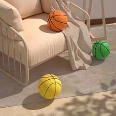 Orange Striped Silent Basketball for Indoor Training