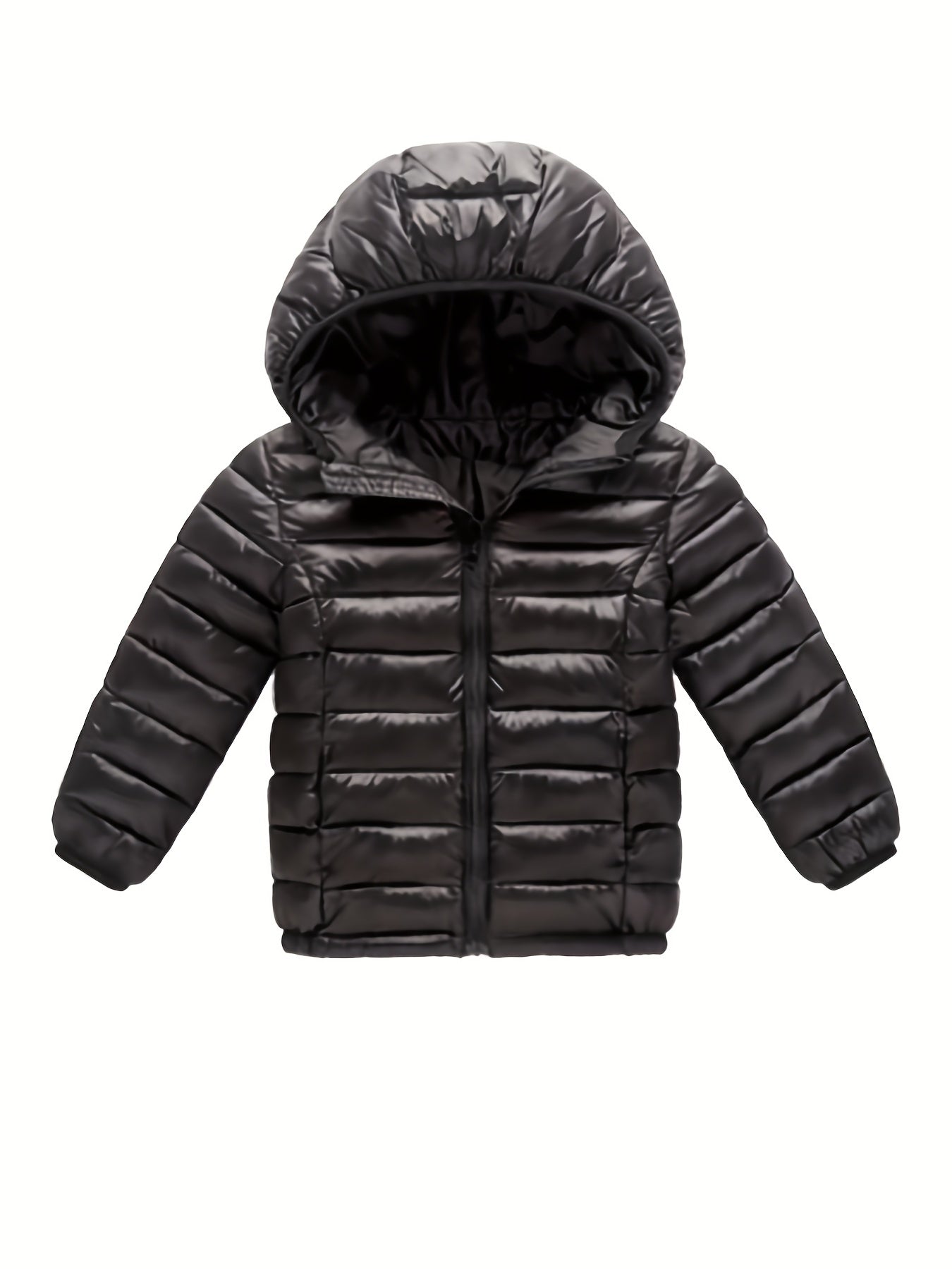 Boys Winter Warm Hooded Coat Light Jacket Outerwear