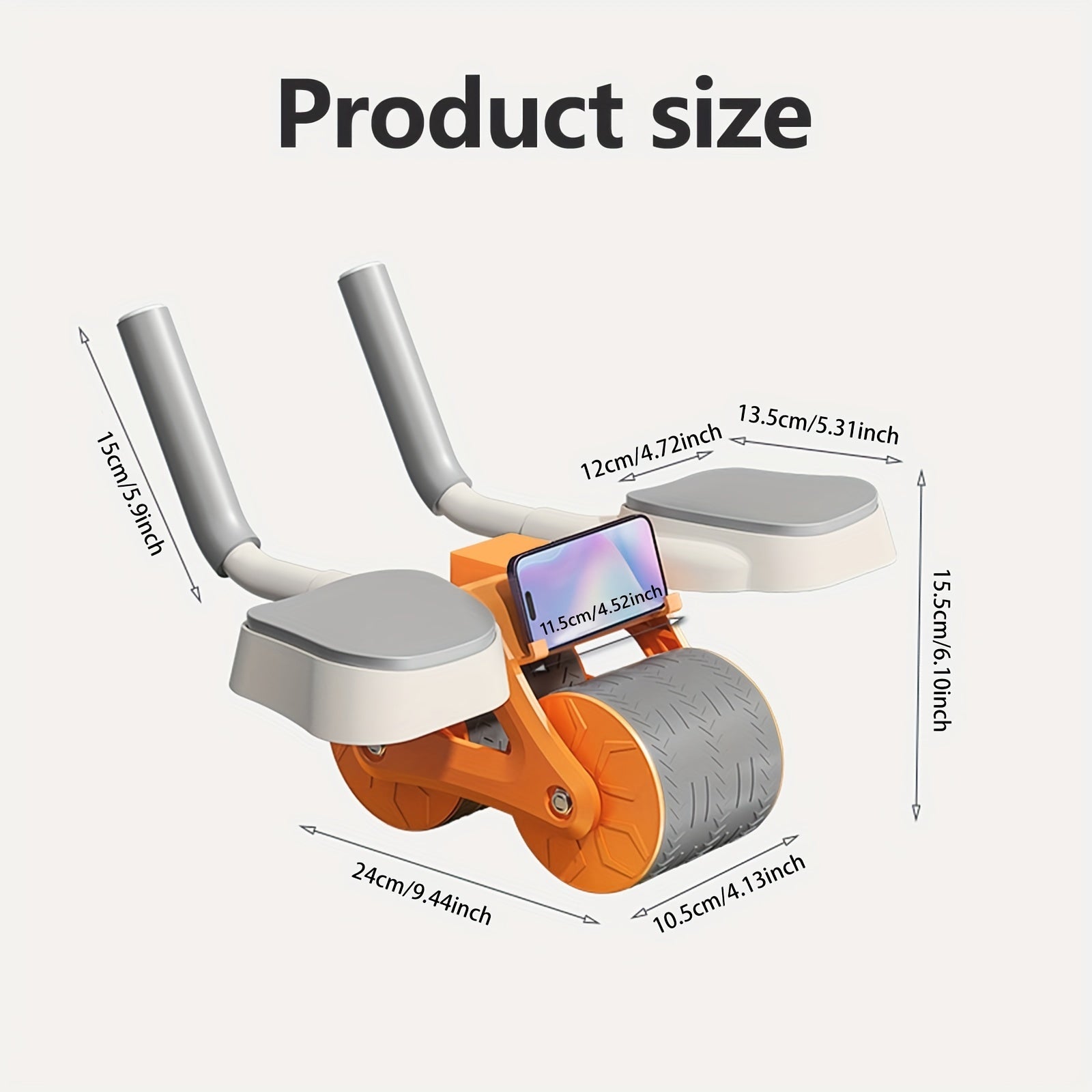 Automatic Rebound Ab Roller Wheel for Strong Core Fitness