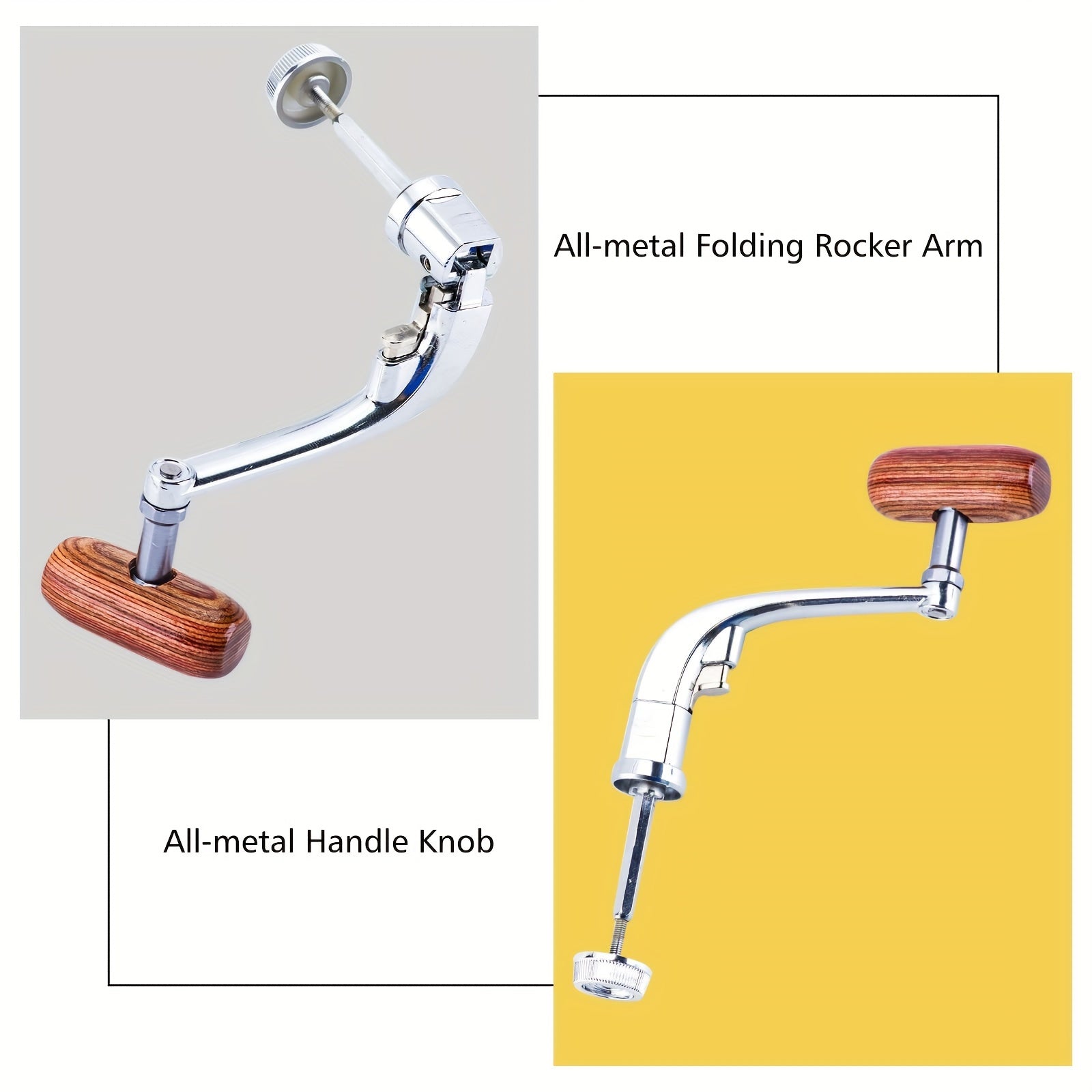 1pc Metal Rocker Arm Grip Fishing Reel Parts 3 Sizes Replacement