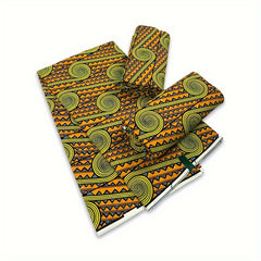 Latest African Wax Prints Fabrics Ankara Style Soft Cotton Pagne Dress