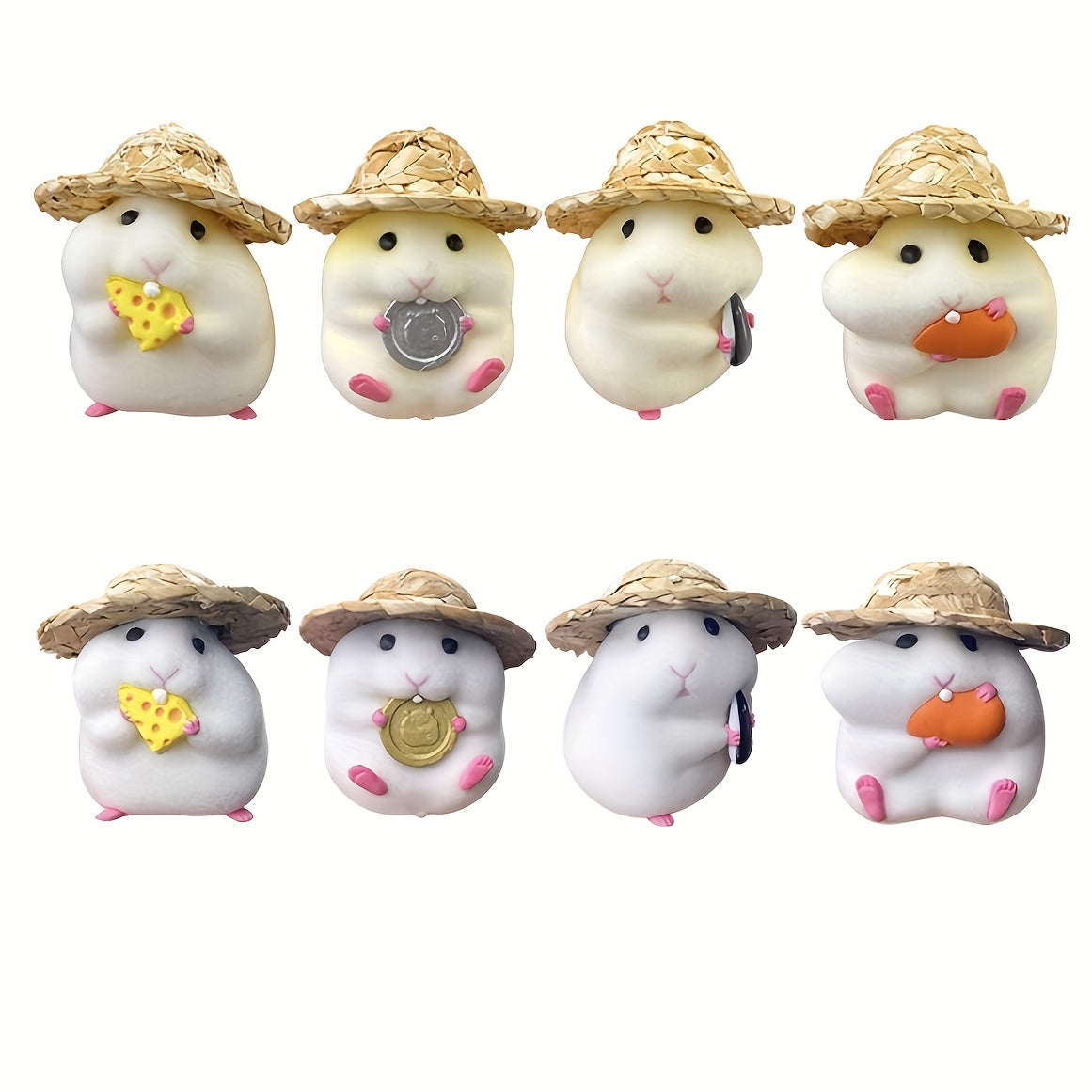 Hamster Car Decoration Window Edge Car Interior Accessories Mouse Doll