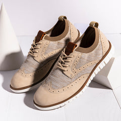 Men's Casual Brock Mesh Lace Up Shoes