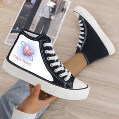 Plush Lined Thermal Chunky Canvas Sneakers