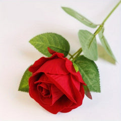 1pc Flannel Rose Simulation Flower Holiday Gift