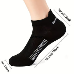 10pairs Boys Kids Thin Sweat Absorption Sports Short Socks