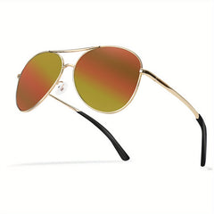 Men's Aviator Sunglasses Windproof Eye Protection Glasses UV Protection
