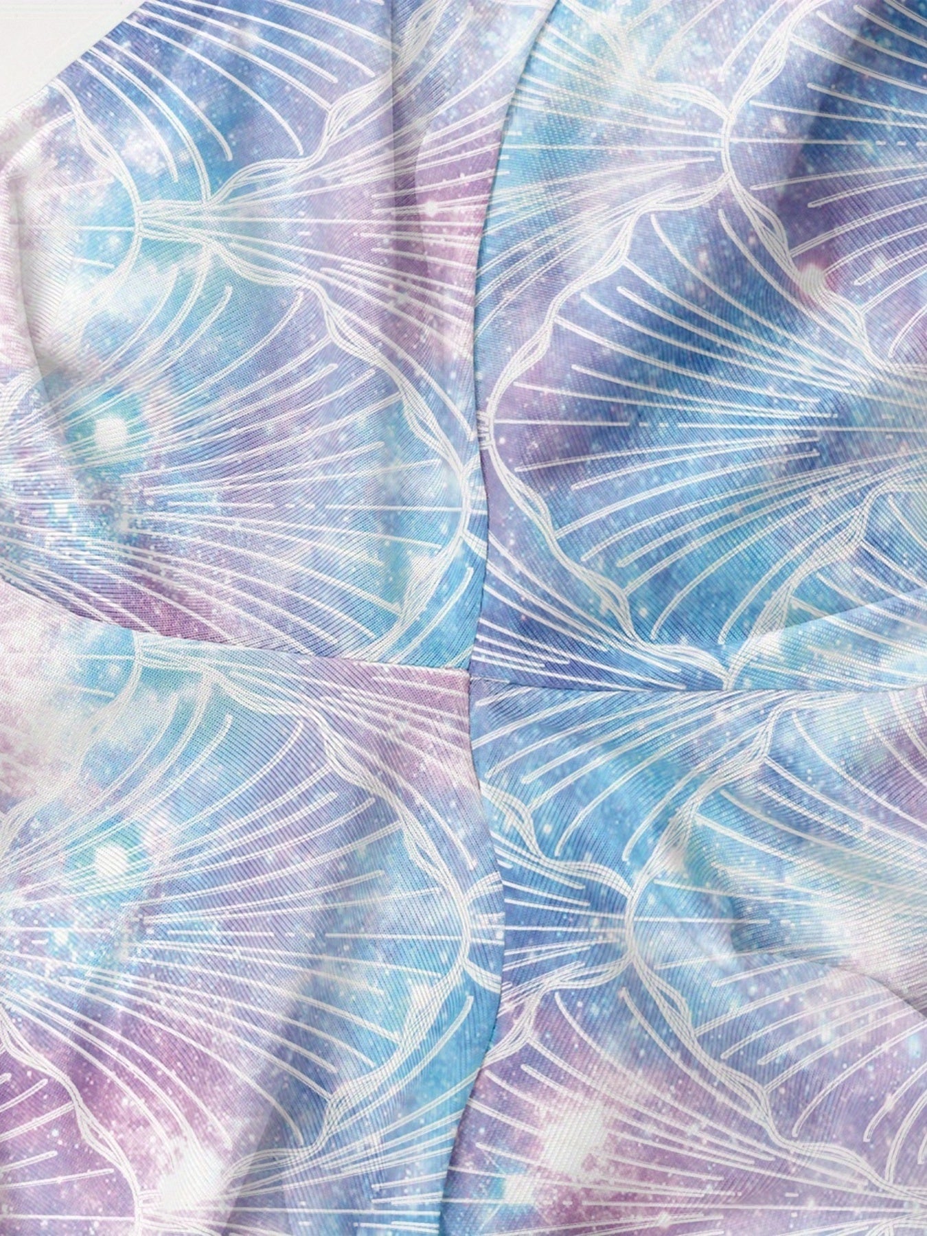 Toddler Girls Pink And Shells Graphic Stretch Leggings