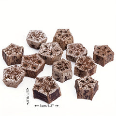 12pcs Pack Natural Bird Toys for Boredom Relief and Mouth Grinding