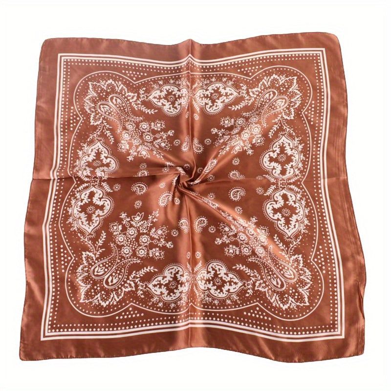 Cashew Flower Printed Hip Hop Bandana Towel Scarf
