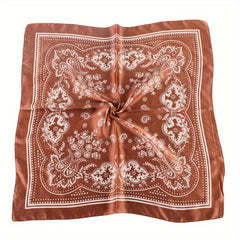 Cashew Flower Printed Hip Hop Bandana Towel Scarf
