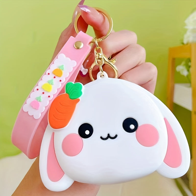 Silicone Rabbit Coin Purse Wallet Storage Bag for Girls