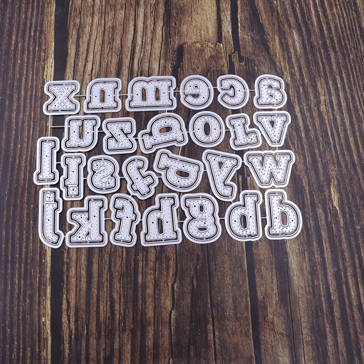 Alphabets Cutting Die Paper Art Embossing Template DIY Cards Scrapbooking