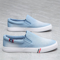 Men's Breathable Slip On Canvas Shoes for Walking
