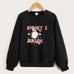 Girls' Halloween Sweatshirt Long Sleeve Pullover
