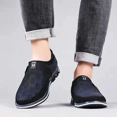 Men's Patterned Loafer Shoes Comfy Slip On Shoes