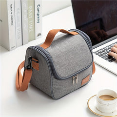 Insulated Lunch Bag Leakproof Cooler Bag with Handle for Office School Picnic