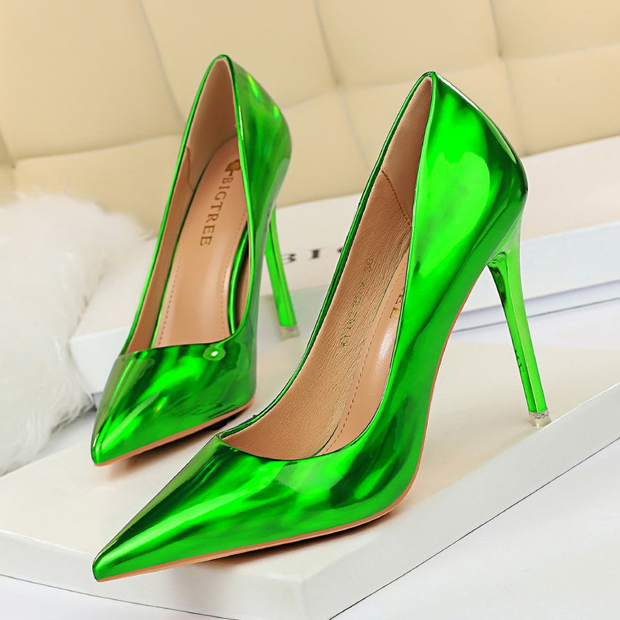 Sexy Sequin Stiletto High Heel Shoes
