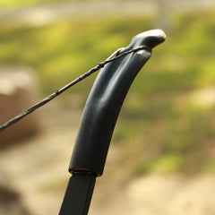 2pcs PVC Recurve Bow Limb Tip Guard Easy Installation
